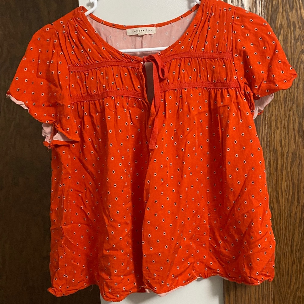 Copper Key Blouse - Picture 1 of 3